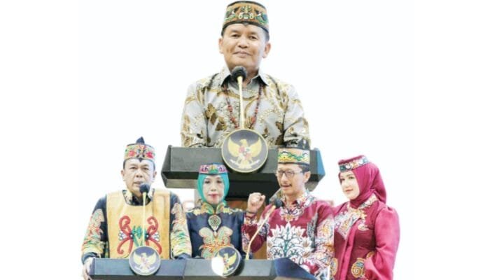 Gubernur Kalteng Hadiri Pisah Sambut Kajati, Tegaskan Sinergi Bangun Daerah