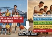 Australia Larang Medsos Anak, Dunia Mulai Ikuti Jejak Kebijakan Baru