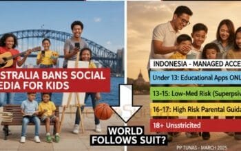 Australia Larang Medsos Anak, Dunia Mulai Ikuti Jejak Kebijakan Baru