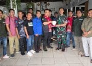 Silaturahmi Dandim 1012/Buntok dan PWI Barsel Perkuat Sinergi TNI–Pers