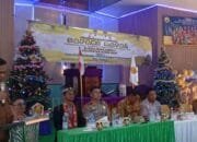 Wabup Barsel Hadiri Safari Natal Perdana di Dusun Hilir